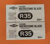 ที่ดีที่สุดขาย, Histologyเนื้อเยื่อMicrotomeใบมีดขนนกR35ญี่ปุ่นวัสดุ,พยาธิวิทยาทิ้งใบมีด,ด้านคุณภาพ