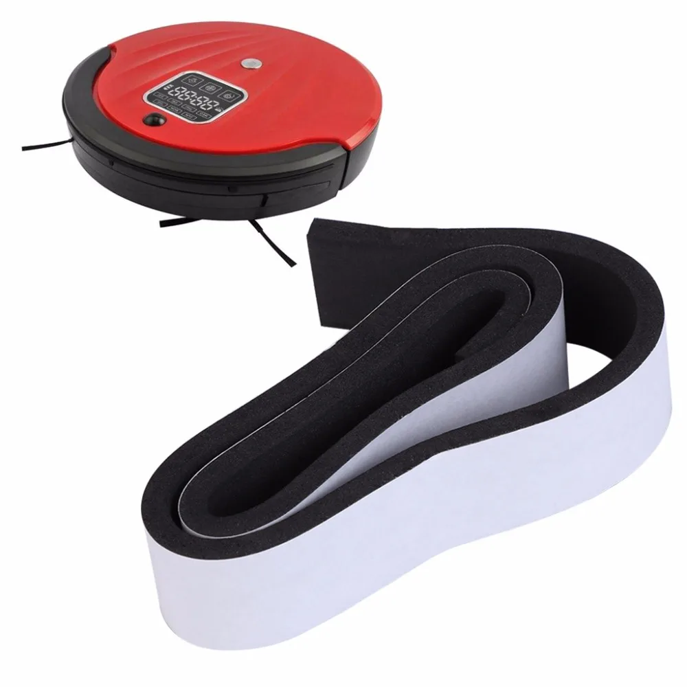 1pc Rubber Bumper Guard Black Pad For Irobot Roomba 400 500 600 700