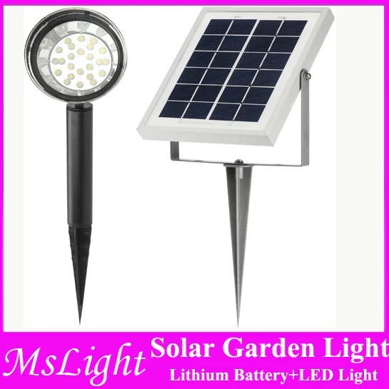 Lithium 24 Led 100 Lumen Solar Spotlight Flag Pole Light Lithium 24 Led 100 Lumen Solar Spotlight Flag Pole Light With 16 Feet Wire Automatically Working From Dusk To Dawn
