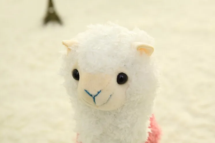 Каваи Радуга Альпака плюшевые куклы игрушки милый лама Alpacasso мягкие игрушки японский альпака мягкие животные куклы дети подарок