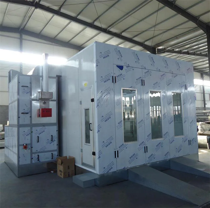

Oil Heating System Spray Booth G20 Burner With Fuel Tank Bending Steel Door