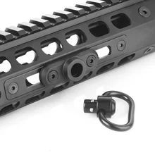 M-lok антабка с заклепками Крепление Адаптер для M Lok Rail Quick Release QD Слинг поворотный рельс инструменты крепления комплект Охота наружное крепление