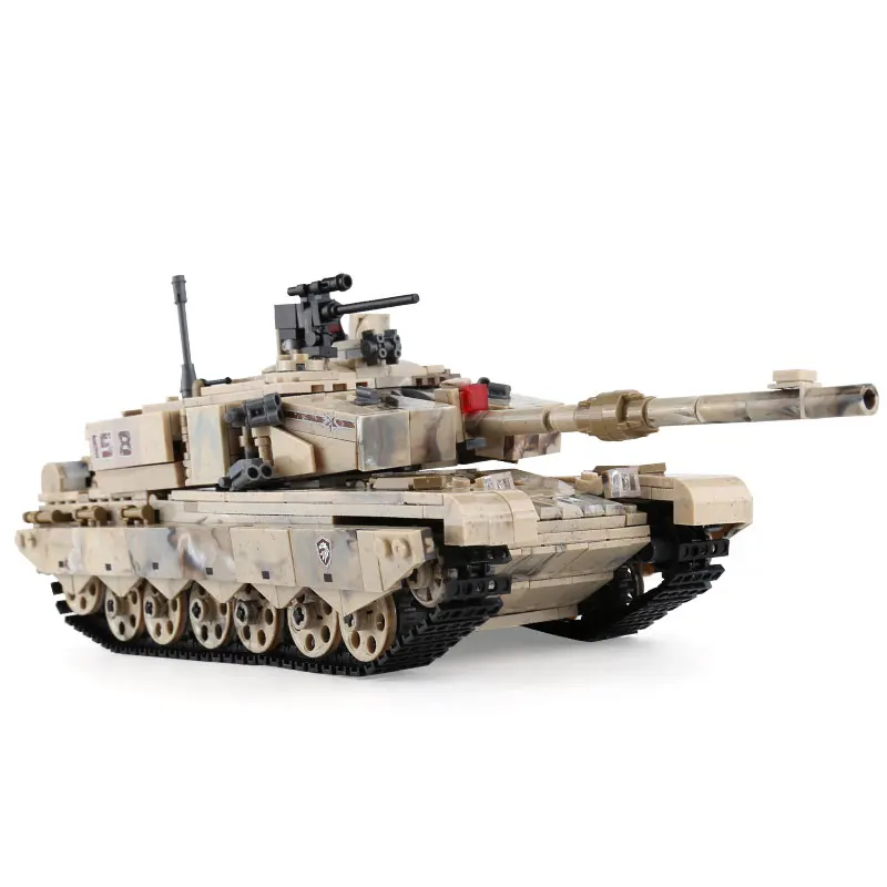 

XINGBAO 06021 1340PCS Military Series The 99 Tank Set Building Blocks Bricks Tank Model Car Model Kid Toys As Christmas Gifts
