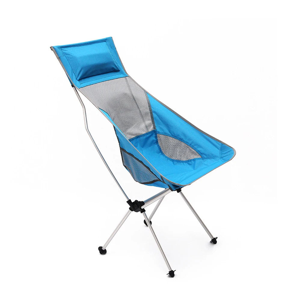 

Outdoor Camping Picnic Beach High Load Seat Durable Hiking Anti Slip Fishing Chair Folding Portable Travel Aluminium Compact