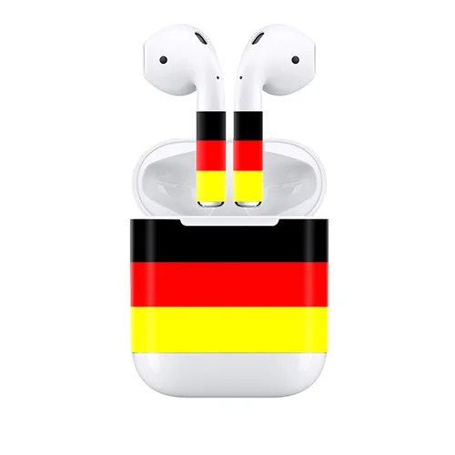 Кожа для Apple AirPods-Golf | Защитная, прочная и уникальная виниловая наклейка-обертка | легко наносится, удаляется и меняется