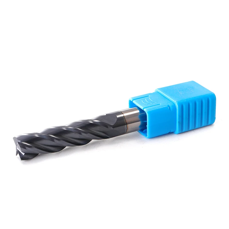 

ZGT Endmill Milling Tools HRC50 4 Flute Alloy Carbide Tungsten Steel Milling Cutter End Mill Metal Cutter 4mm 6mm 8mm 10mm 12mm