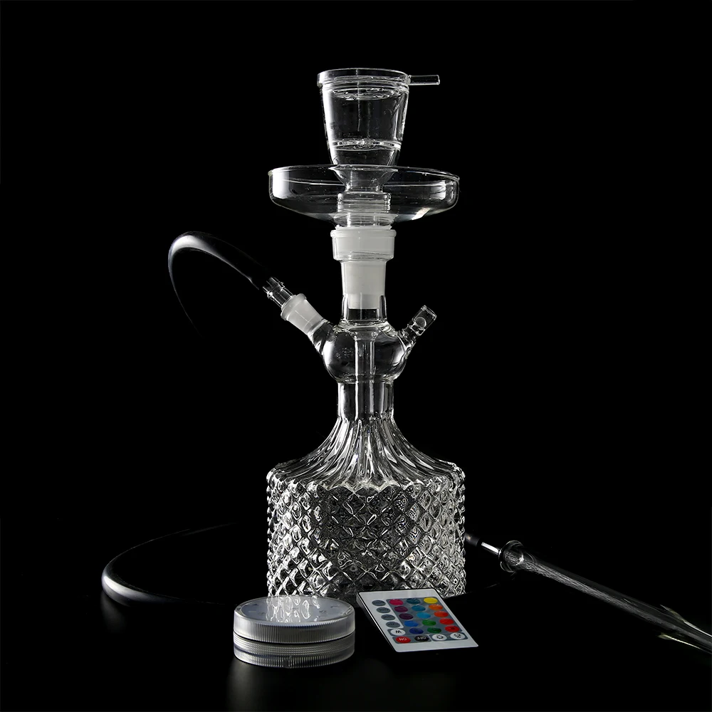 Новая светодиодная арт Стекло кальяна Специальный дизайн для Чичи Al Fakher наргиле