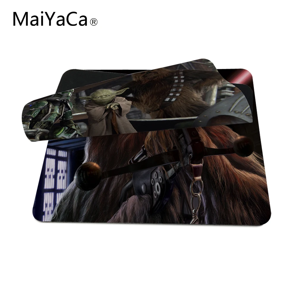 MaiYaCa chewbacca star wars New Arrivals Mouse Pad Computer aming Mouse Pads 220X180x2mm and 200x250x2mm and 250x290x2mm