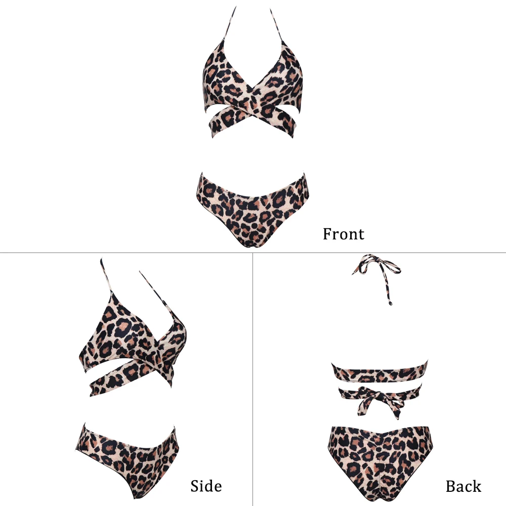 RUUHEE Bikini Set Swimsuit Swimwear Women Bikini Sexy Summer Beach Wear Padded Bathing Suit Push Up 2019 Swimming Suit For Women