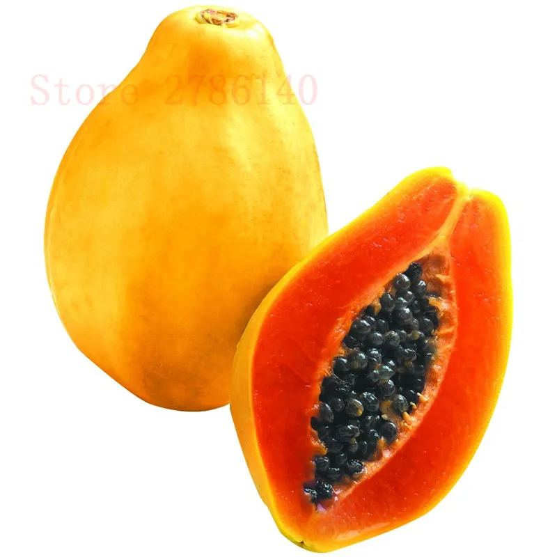 

100% real papaya potted plants. Dwarf Organic Sweet Papaya Bonsai, 30pcs / bag of rare fruit bonsai for edible papaya.