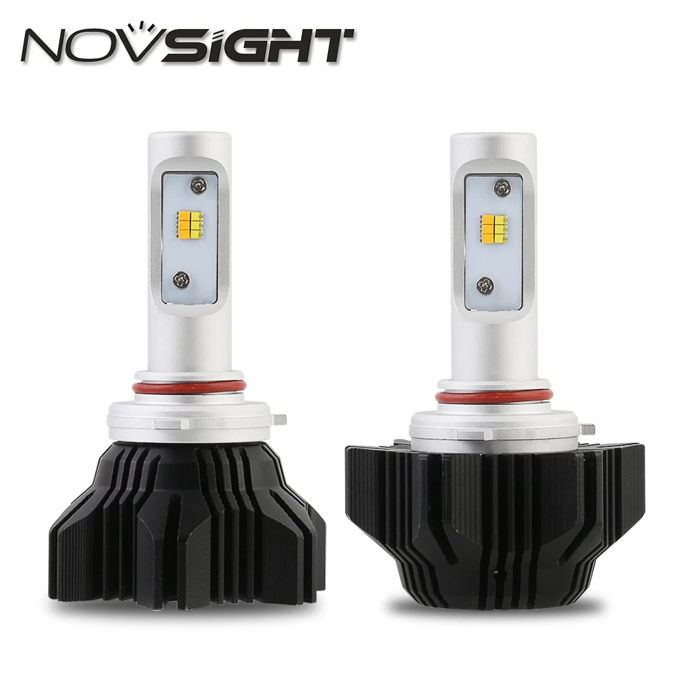 NOVSIGHT Dual color 40W 8000LM/Set 9005 HB3 LED Car Lights Kit Auto