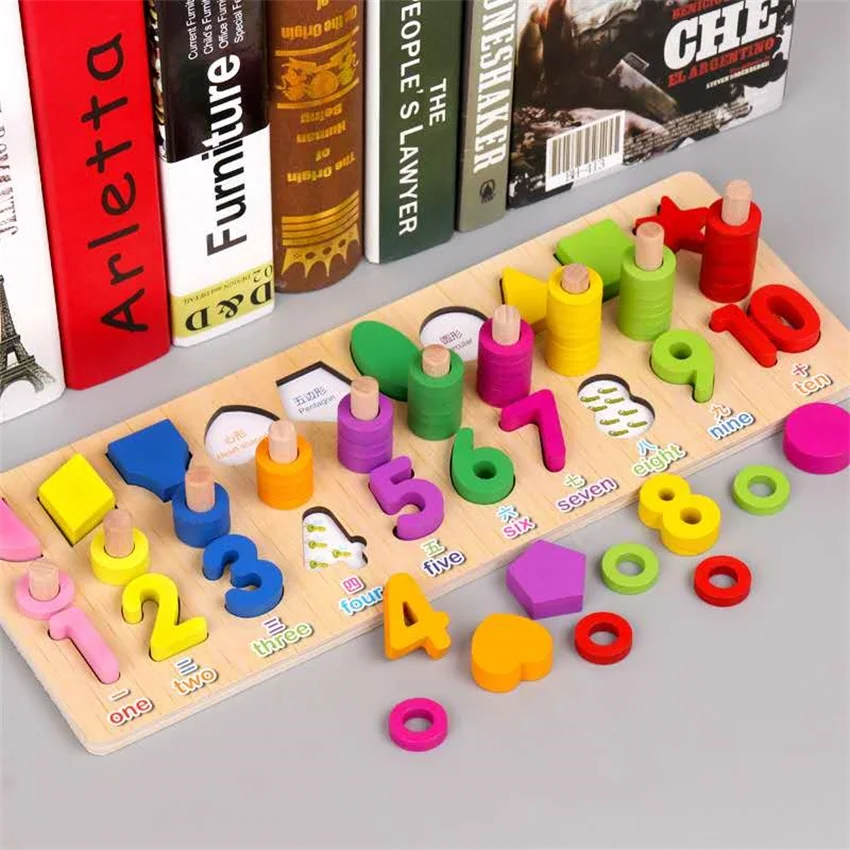 Math/Geometry Shape Pairing Cognitive Counting Board Toys Learning Education Stacking Teaching Aids Wooden Toys Math/Geometry Shape Pairing Cognitive Counting Board Toys Learning Education Stacking Teaching Aids Wooden Toys