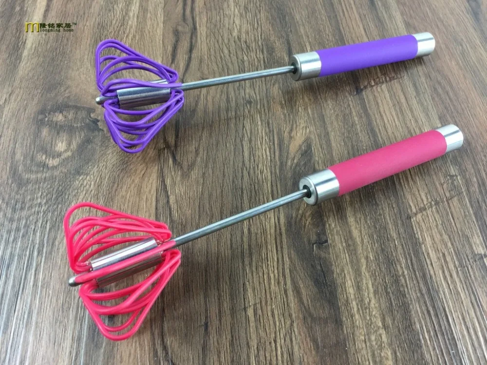 1PC LONGMING HOME Silicone Egg Beaters Kitchen Blender Egg Tools Mixer