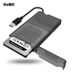 2,5 дюймов HDD USB 3,0 SATA корпус внешний корпус мобильный SSD HDD с кабелем для жесткого диска инструмент