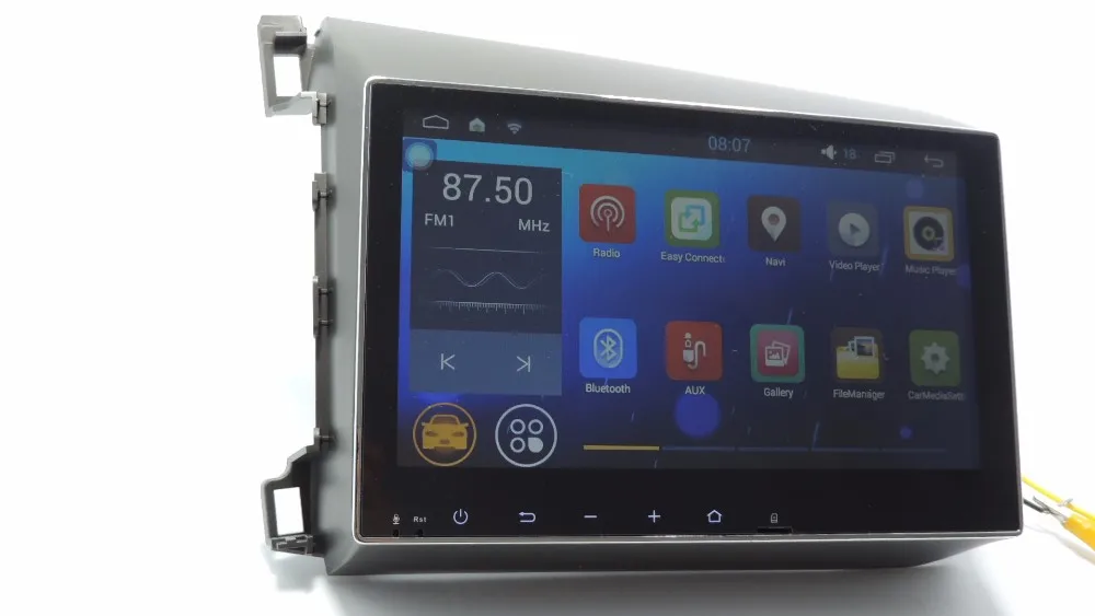 "Yokotron" " сенсорный Android 5,1 автомобильный радиоприемник для Honda Civic 2012 2013 gps аудио+ фронтальная камера видеорегистратора
