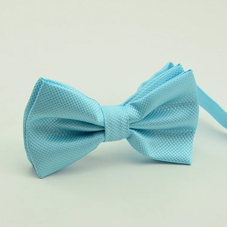 

Gentlemen Fashion Woven Bowties Jacquard Woven Solid Color Butterfly Bow Ties Mint Green