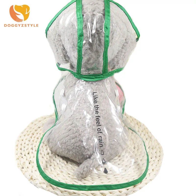 

Waterproof Dog Clothes Raincoat Transparent Rain Coat Pet Dog Clothes Raincoat Clothes For Small Dogs Chihuahua Clothing