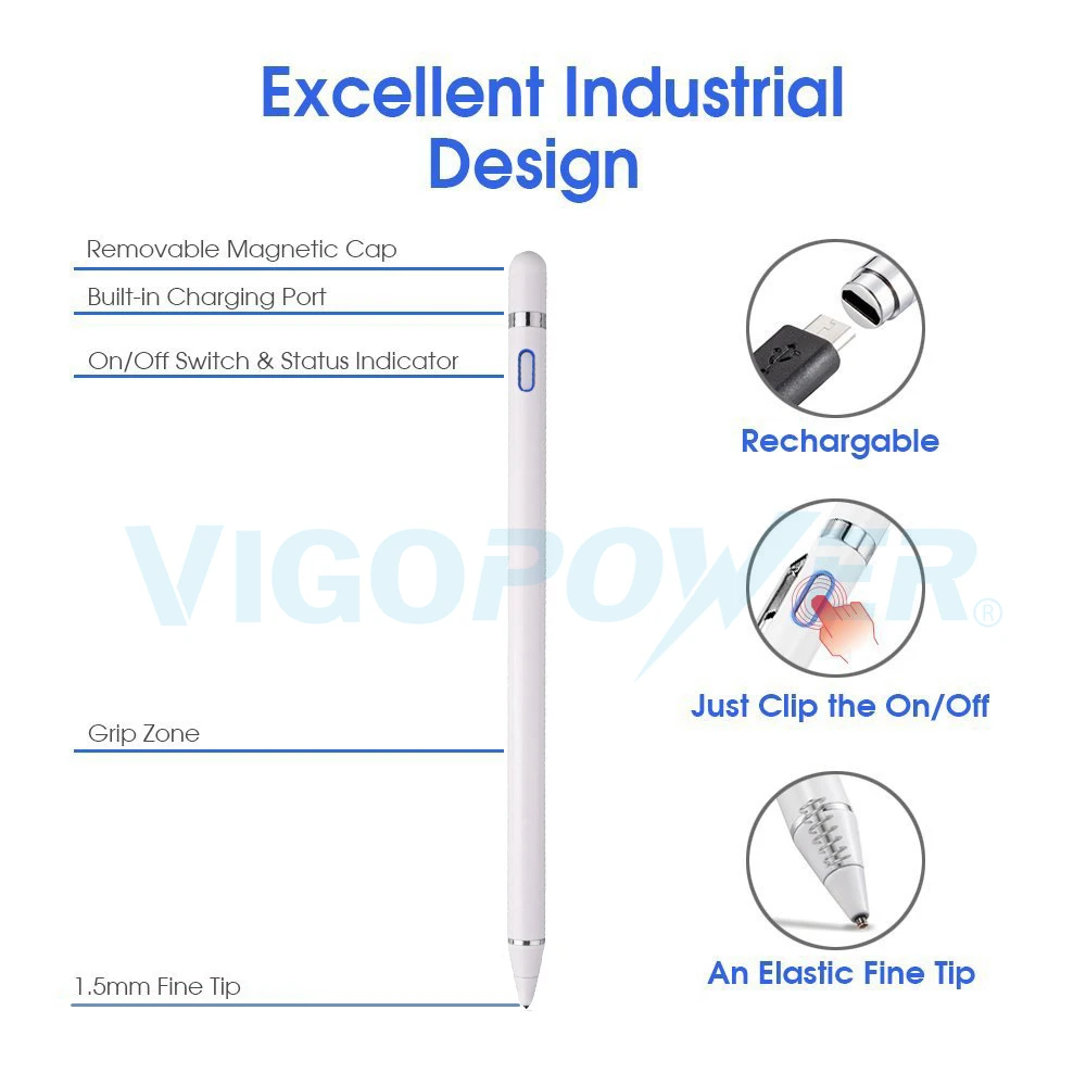Стилус для сенсорного экрана для iPad Pro 9,7 10,5 12,9 дюймов Сумка для ноутбука Apple карандаш, стилус, ручка для емкостного Экран универсальный стилус для сенсорного экрана