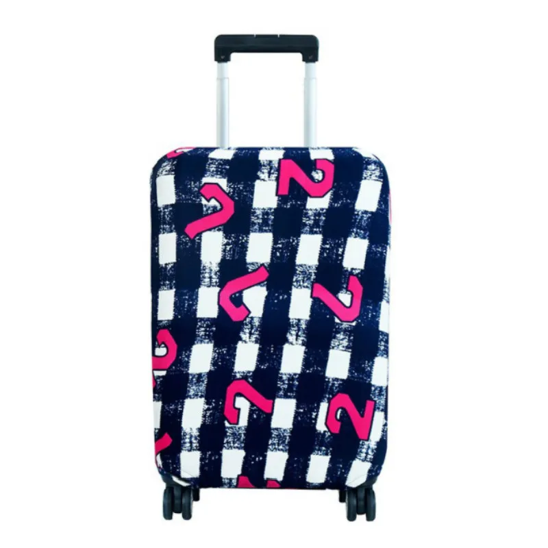 Эластичный Защитный чехол для багажа, модный мужской женский чемодан на колесиках, Дорожный Чехол для защиты от пыли