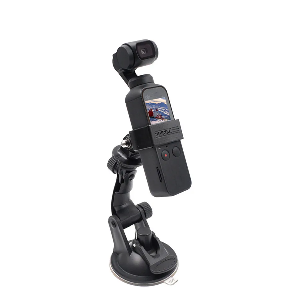 Car Glass Suction Cup Holder for DJI OSMO Pocket Camera Accessories Adjustable Window Glass Mount Bracket Adapter Table Holder