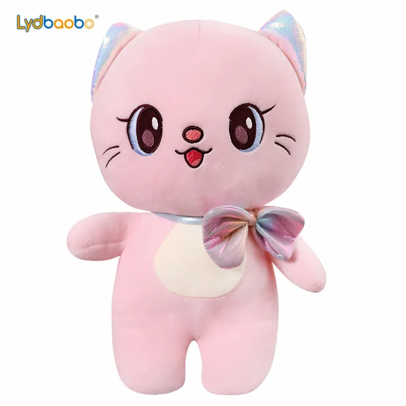 

1pc Kawaii Cartoon Cat Stuffed Plush Toys High Quality Cat Animal Dolls Kids Lovely Smile Cat Plush Baby Birthday Gifts