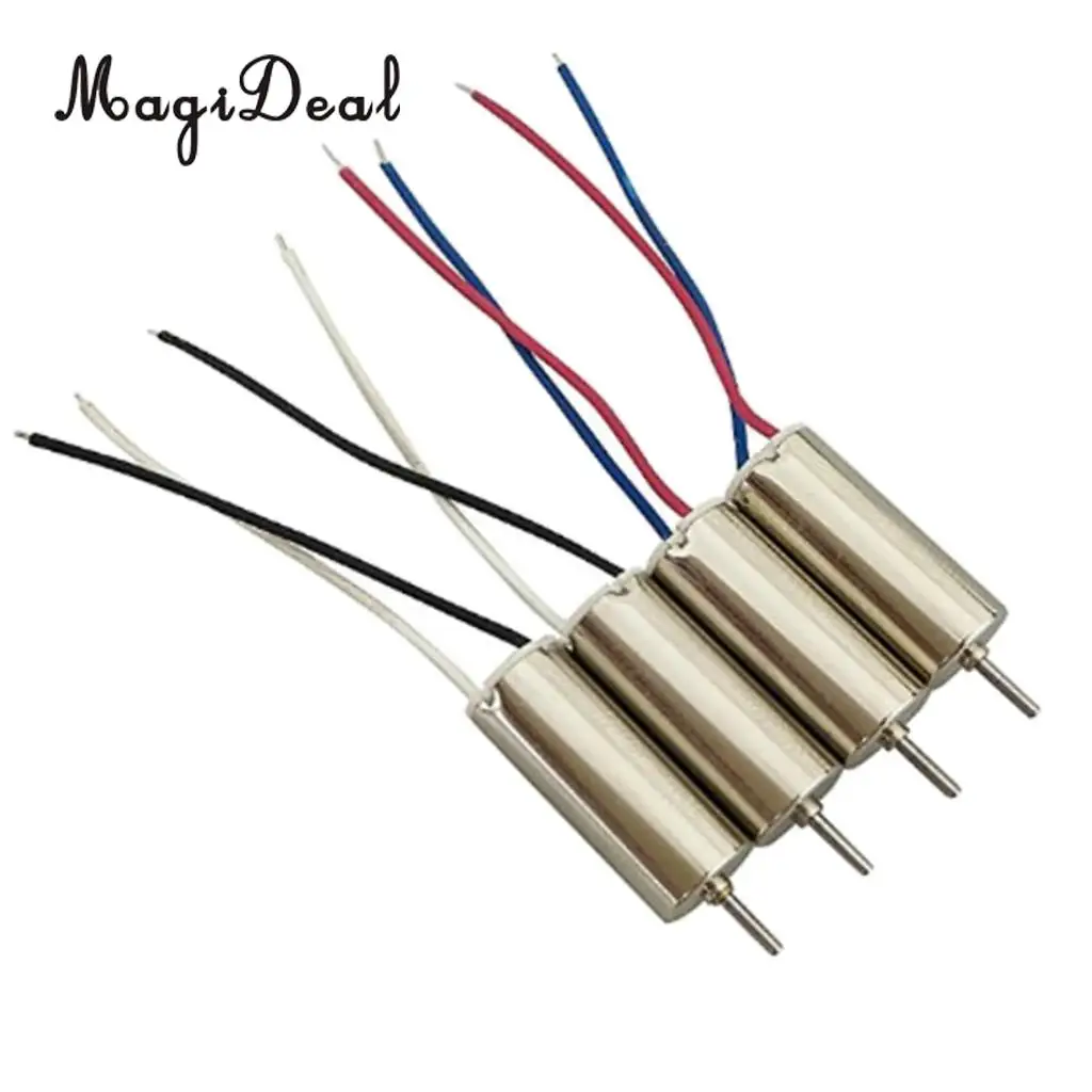 MagiDeal 4Pcs CW CCW Motor Electrical Machine for SYMA X20 X20W RC Drone Quadcopter Spare Parts Accessories