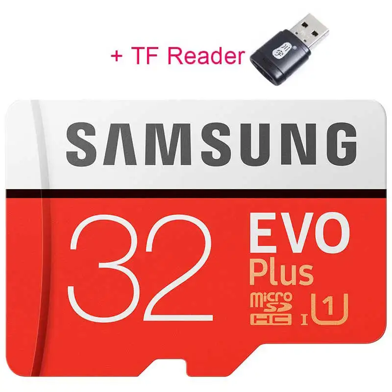 Карта памяти Samsung Micro SD карты памяти 32 ГБ 64 ГБ 128 ГБ 256 ГБ Class10 TF Flash memoria SD карты C10 SDHC/SDXC U1/U3 UHS-I для мобильного телефона micro sd - Емкость: MC32G TF Reader