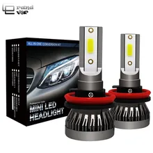 2PCS New 2019 Car Light LED Headlight H7 LED H11 H4 Bulbs H1 9005 HB3 9006 HB4 36W 6000LM LED Headlamp For Auto Lamps Fog Lights