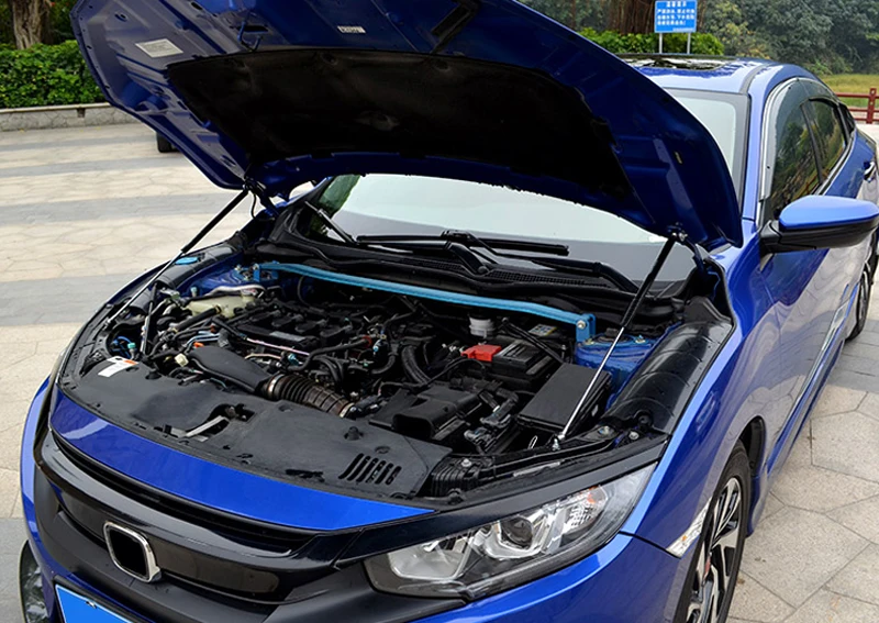 Для Honda Civic 2016 2017 2018 2019 абсолютно новый двигатель капот амортизационная стойка