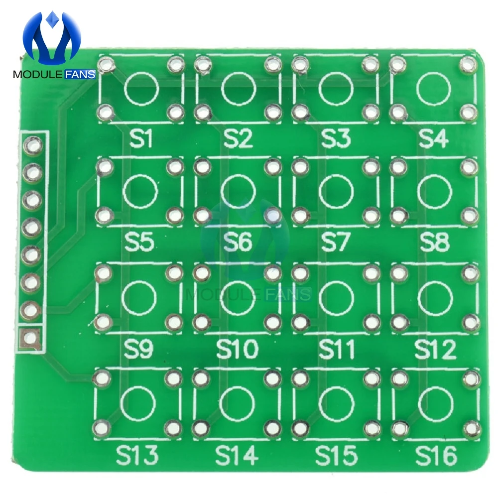 4x4 4*4 матричный модуль клавиатуры 16 ботов микроконтроллер для Arduino Diy Kit электронный модуль платы блока программного управления