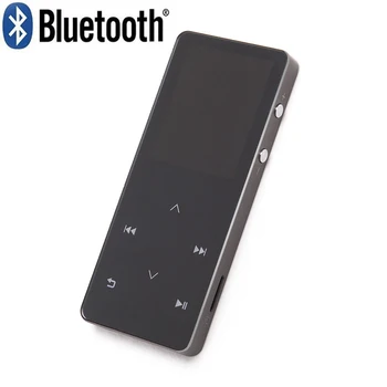 

Sport Audio Mini Bluetooth MP3 Player 8GB Metal mp3 music player with Recorder FM Radio E-book Support TF Card