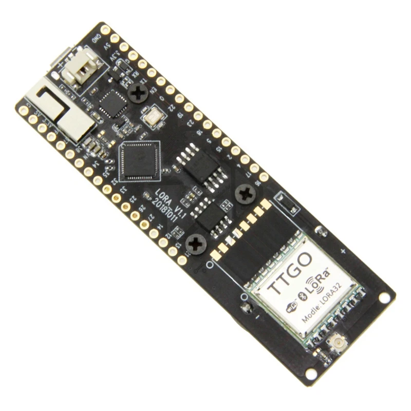 Ttgo T-Fox 20Db Lora32 V1.1 Esp32 Lora Oled 0,96 дюймов Bluetooth Wifi беспроводной модуль Esp-32(915 МГц