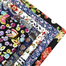 Давид аксессуары 50*147 см цветы хлопковая ткань детские постельные принадлежности Текстиль для шитья Тильда куклы, 1Yc900