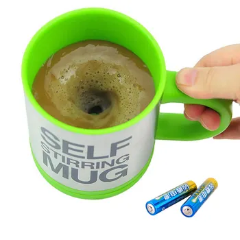 

400ml Mug Automatic Electric Lazy Self Stirring Mug Travel Coffee Mug Self Stirring Double Insulated Mugs Cup With Lid