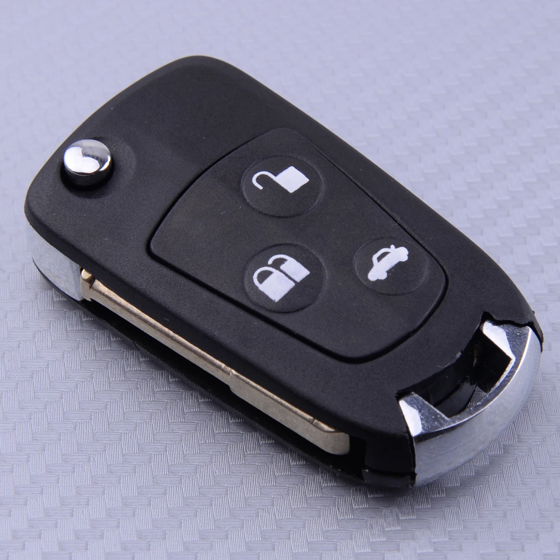 

DWCX 3 Buttons Car Styling Remote Key Shell Fob Case Blank Refit Fit for FORD Focus Ka Mondeo