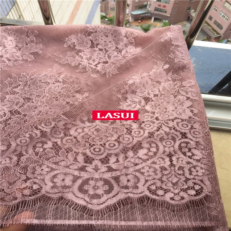 LASUI 1,5 м* 1,5 м = 1 шт. Многоцветный полый шнур кружево с ресничками Ткань Мягкое французское кружево для diy свадебное платье аксессуары C0193