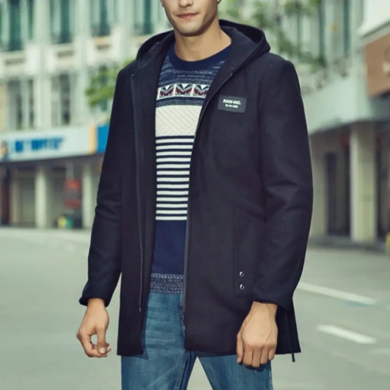 mens warm overcoat