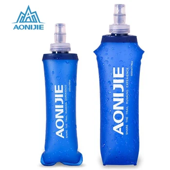 

AONIJIE 2019 TPU Water Bag Foldable Soft Flask Outdoor Sport Camping Climbing Drink Water Bags Bladder Bottles 170ml/250ml/500mL