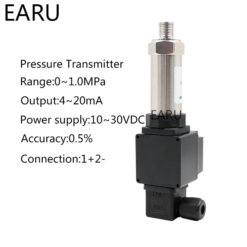 1~ 0~ 10 бар/16 бар/6 бар/25 бар, 10-30VDC, G1/4,4-20 мА выход, 0.5%, датчик давления, датчик давления, ЖК-дисплей