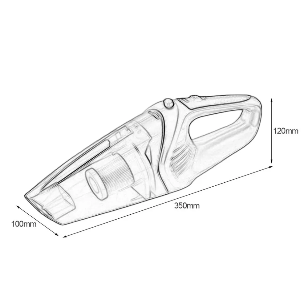 Автомобиль домой двойной Применение пылесос пылеуловитель для сухой и влажной пыли грязи беспроводной ручной пылесборника Портативный
