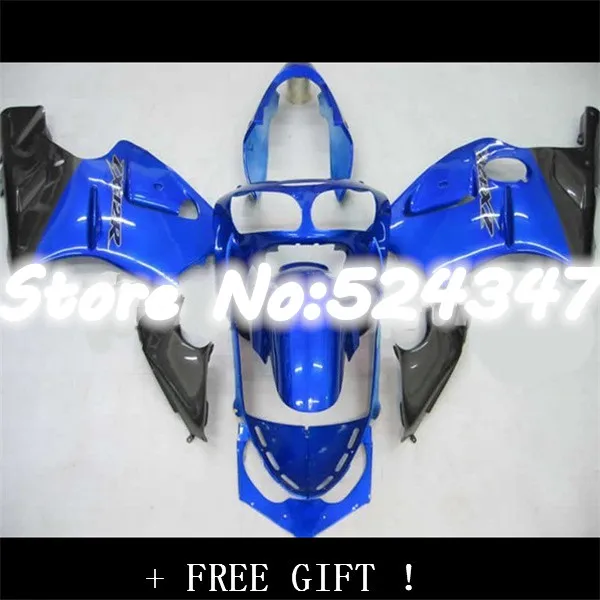 Комплект обтекателей Fei для KAWASAKI ZX12R 00 01 ZX-12R ZX 12R 00-01 2000-2001 2000 2001 синий | Автомобили и