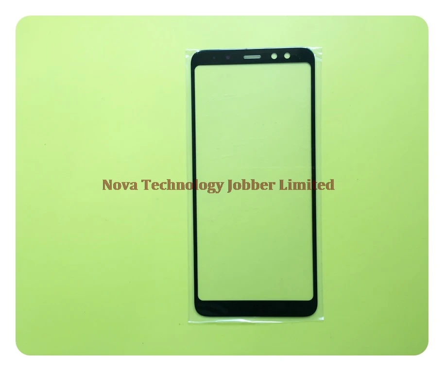 10 шт. Wyieno A8 черный внешний стеклянный экран для Samsung 2018 A530 A530F стеклянная линза