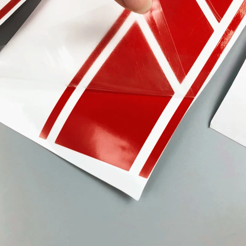 2 stuks auto kant taille stickers, voor Renault Twingo 3 racing lange