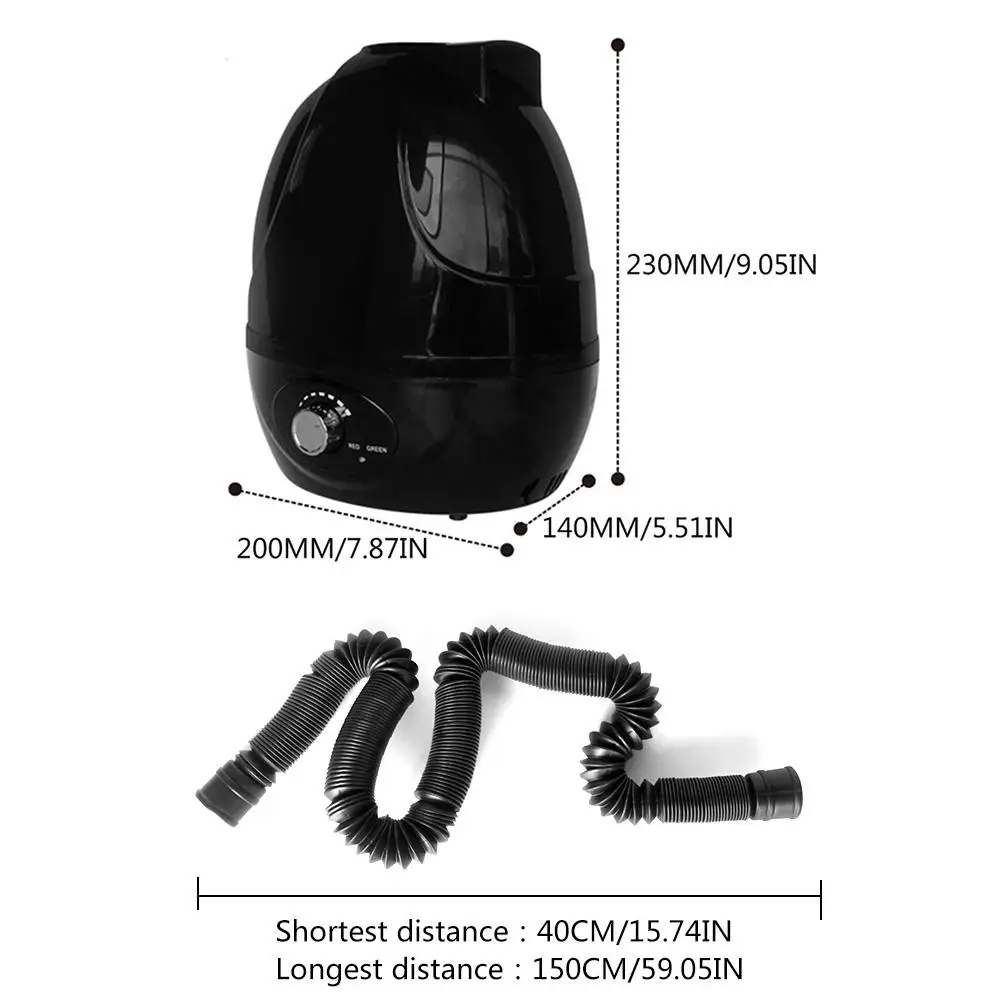 110V/220V 2.5L увлажнитель в форме домашних животных для рептилий Mute тропического леса
