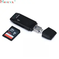 Mosunx simplestone мини 5 Гбит/с супер скорость USB 3,0 + OTG Micro SD/SDXC TF Card Reader адаптер U диск oct31