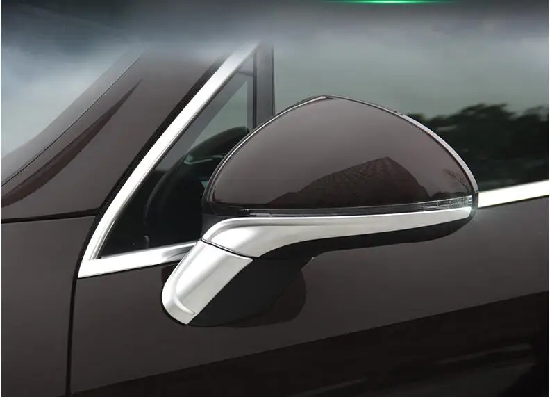 

NEW ABS CHROME Car Side Mirrors Rearview Cover Trim For Porsche cayenne 2015 2016 2017 / 2018 2019