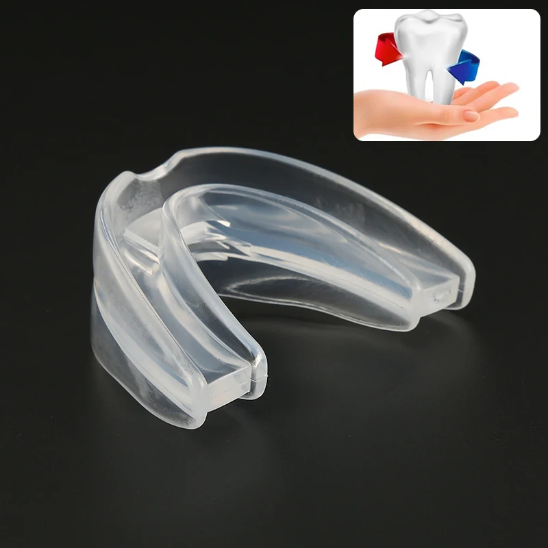 

Transparent 1 Pc Dental Mouthguard Teeth Adult Oral Health Care Straight Teeth System Orthodontic Anti-Molar Retainer