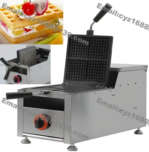 Free Shipping 4pcs Commercial Use Non stick LPG Gas Square Belgium