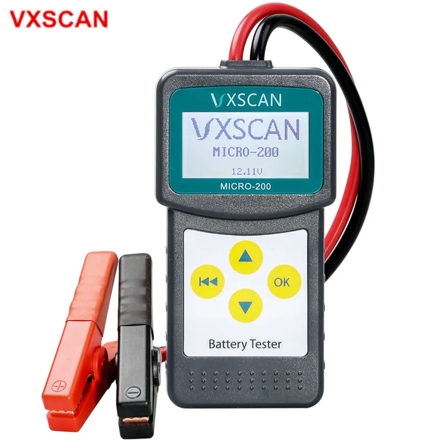 

Car Battery Tester/Analyzer MICRO-200 for 12 Volt Vehicles