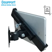 Универсальное настенное крепление для планшета, ПК, дисплей, подставка, держатель, 8-10 дюймов, держатель для ipad, samsung, много углов, подставка